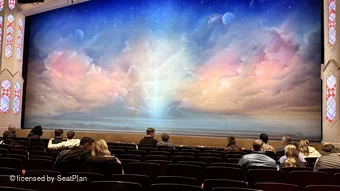 Prince of Wales Theatre Stalls M13 view from seat photo