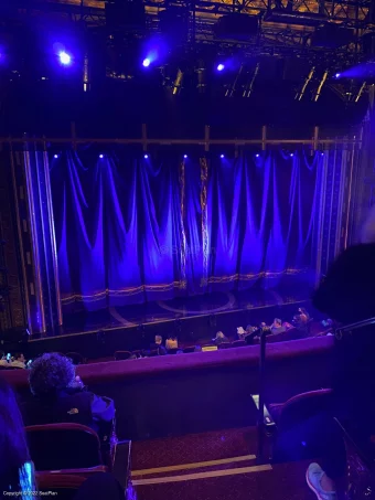 Lena Horne Theatre Front Mezzanine D1 view from seat photo