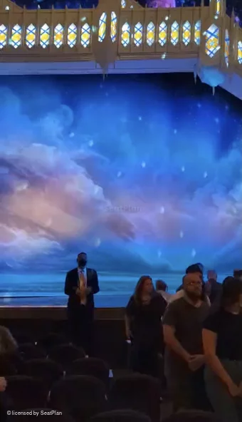 Eugene O'Neill Theatre Orchestra J9 view from seat photo