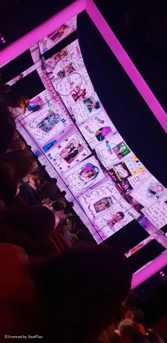 August Wilson Theatre Orchestra M109 view from seat photo