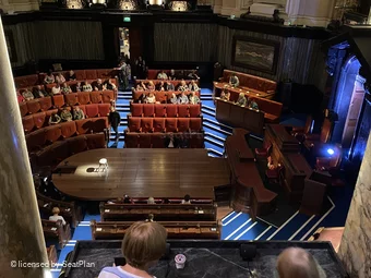 London County Hall North Gallery C42 view from seat photo
