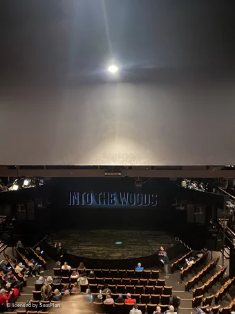 Bridge Theatre Gallery 2 C34 view from seat photo