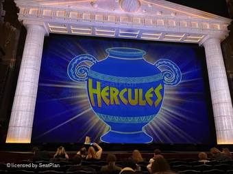 Theatre Royal Drury Lane Stalls J30 view from seat photo