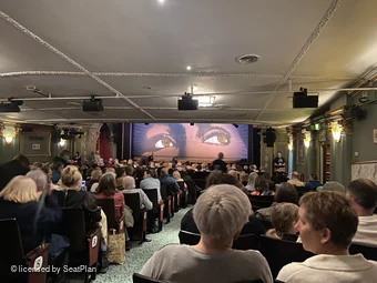Aldwych Theatre Stalls Y1 view from seat photo