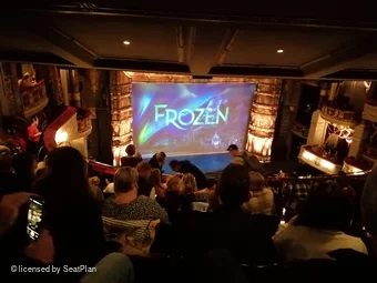 Theatre Royal Drury Lane Grand Circle J38 view from seat photo