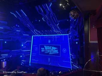 Adelphi Theatre Dress Circle E4 view from seat photo