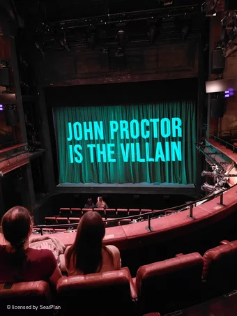 Royal Court Theatre Circle C8 view from seat photo
