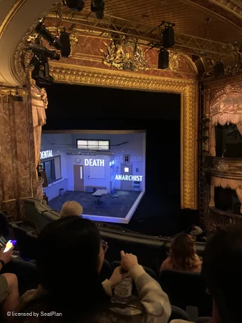 Theatre Royal Haymarket Royal Circle D26 view from seat photo