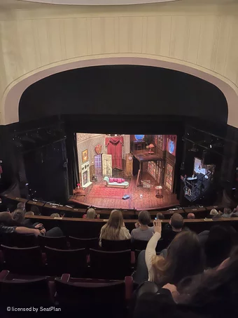 Duchess Theatre Dress Circle J8 view from seat photo