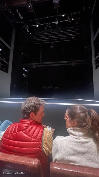 Royal Court Theatre Stalls B8 view from seat photo