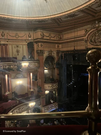 Gielgud Theatre Grand Circle A4 view from seat photo