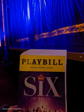 Lena Horne Theatre Orchestra AA8 view from seat photo