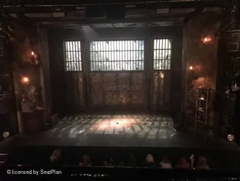 Arts Theatre Circle A6 view from seat photo