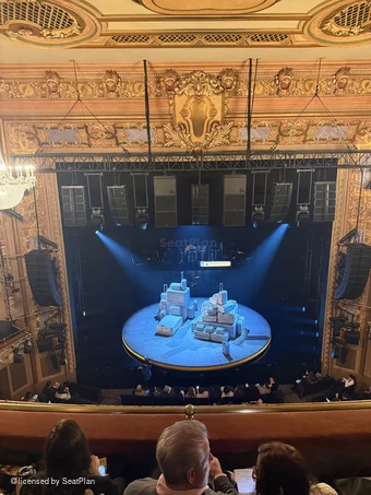 Longacre Theatre Balcony C108 view from seat photo