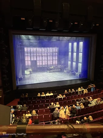 Prince Edward Theatre Dress Circle A29 view from seat photo