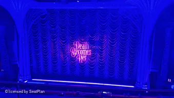 Lunt-Fontanne Theatre Front Mezzanine B112 view from seat photo