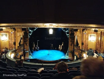 Theatre Royal Haymarket Royal Circle H12 view from seat photo
