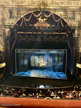 London Coliseum Upper Circle A26 view from seat photo