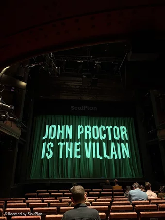 Royal Court Theatre Stalls J14 view from seat photo