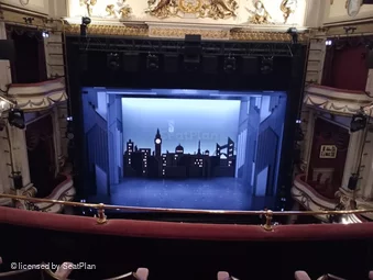 Noel Coward Theatre Grand Circle C16 view from seat photo