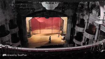 Shaftesbury Theatre Grand Circle H21 view from seat photo