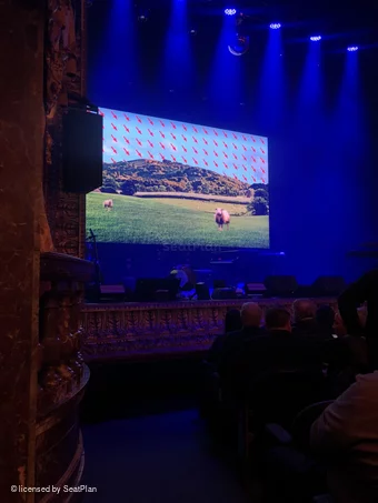 Theatre Royal Haymarket Stalls G21 view from seat photo