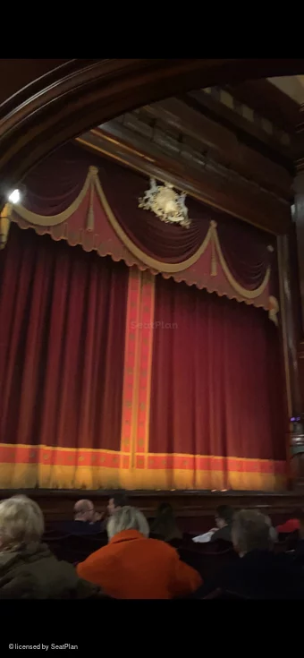 St Martin's Theatre Stalls G3 view from seat photo