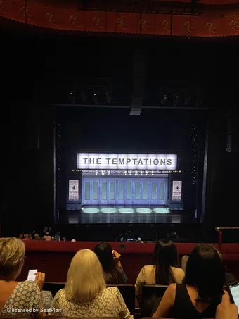 Prince Edward Theatre Dress Circle D21 view from seat photo