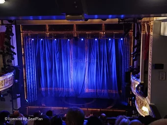 Vaudeville Theatre Dress Circle H16 view from seat photo