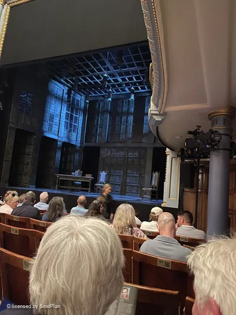 Harold Pinter Theatre Stalls G2 view from seat photo