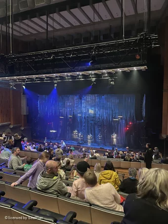 Queen Elizabeth Hall Rear Stalls JJ5 view from seat photo