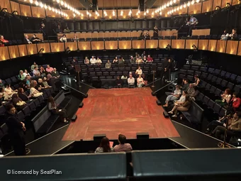Soho Place First Balcony A81 view from seat photo