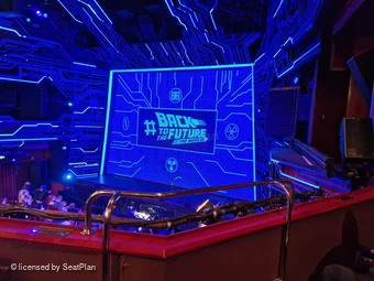 Adelphi Theatre Dress Circle B5 view from seat photo