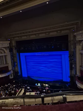 Edinburgh Playhouse Balcony A18 view from seat photo