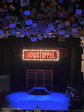 Cambridge Theatre Dress Circle C17 view from seat photo