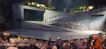 Regent's Park Open Air Theatre Upper Centre K24 view from seat photo