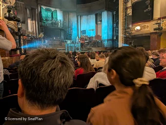 Lyric Theatre Stalls M23 view from seat photo