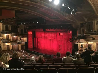 Winter Garden Theatre Mezzanine H22 view from seat photo