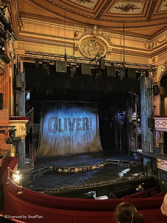Gielgud Theatre Dress Circle D27 view from seat photo