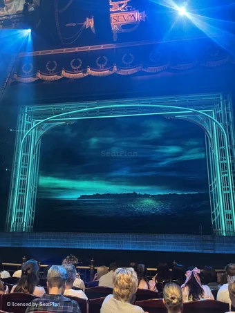 London Coliseum Stalls G17 view from seat photo