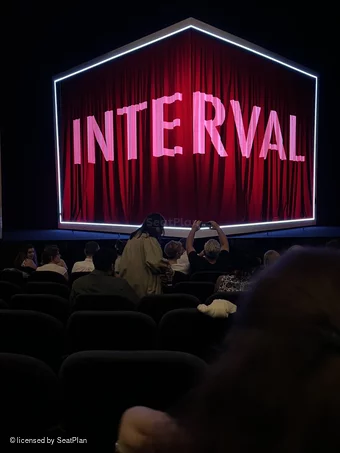 Theatre Royal Haymarket Stalls H12 view from seat photo