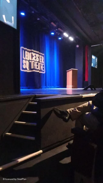 Leicester Square Theatre Stalls B23 view from seat photo