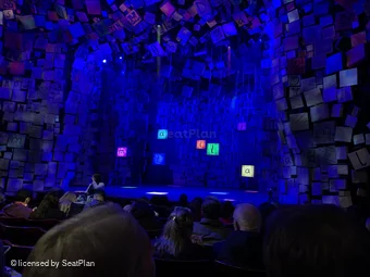 Cambridge Theatre Stalls K8 view from seat photo