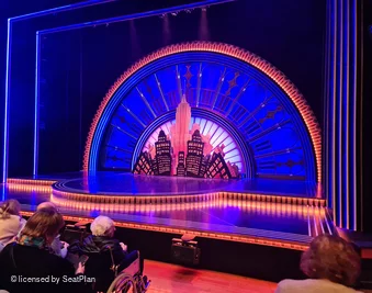 Queen Elizabeth Hall Front Stalls D13 view from seat photo