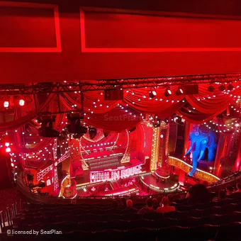 Piccadilly Theatre Grand Circle L29 view from seat photo