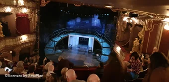 Apollo Theatre Dress Circle G11 view from seat photo