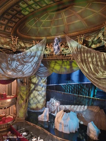 His Majesty's Theatre Grand Circle A11 view from seat photo