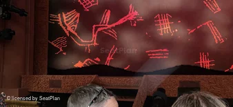 Lyceum Theatre Stalls C28 view from seat photo