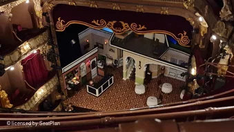 Apollo Theatre Balcony E7 view from seat photo