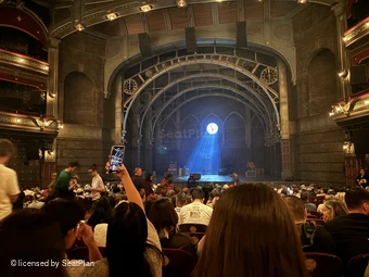 Lyric Theatre Orchestra S12 view from seat photo